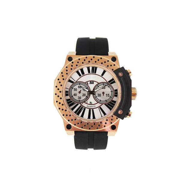 穩(wěn)達(dá)時貓眼形潮流個性不銹鋼休閑娛樂手表定做