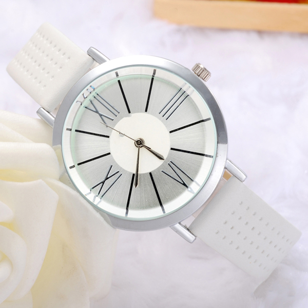簡約三針合金皮帶學生女士手表批發(fā)【穩(wěn)達時鐘