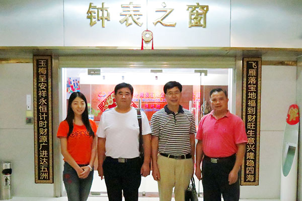 穩(wěn)達(dá)時(shí)手表代工廠客戶來訪