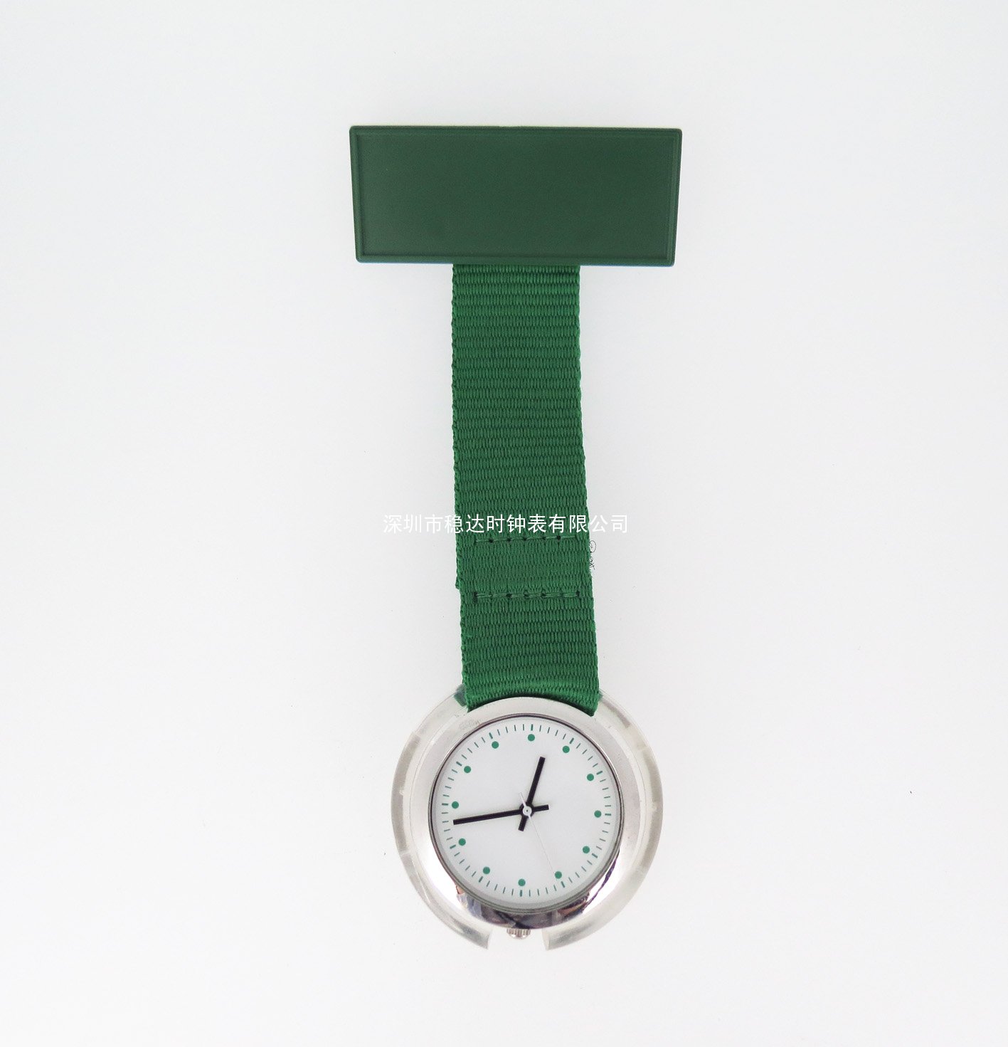 綠色尼龍帶護士表生產廠家