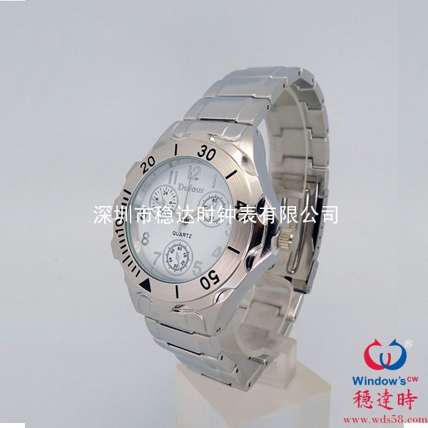 合金殼帶禮品手表