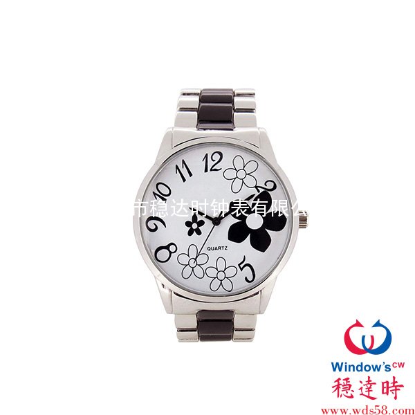 合金殼合金帶手表
