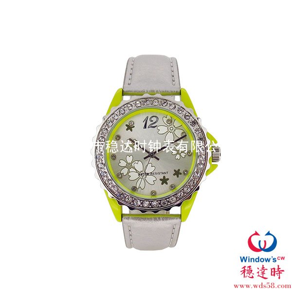 潮流美少女皮帶手表