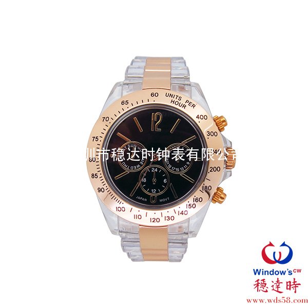 高檔朔料男士商務(wù)手表