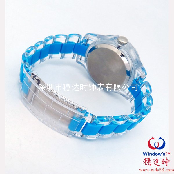 新款朔料殼帶禮品手表