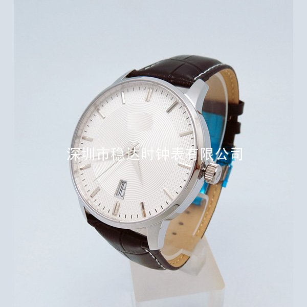 穩(wěn)達(dá)時(shí)不銹鋼男士商務(wù)手表批發(fā)