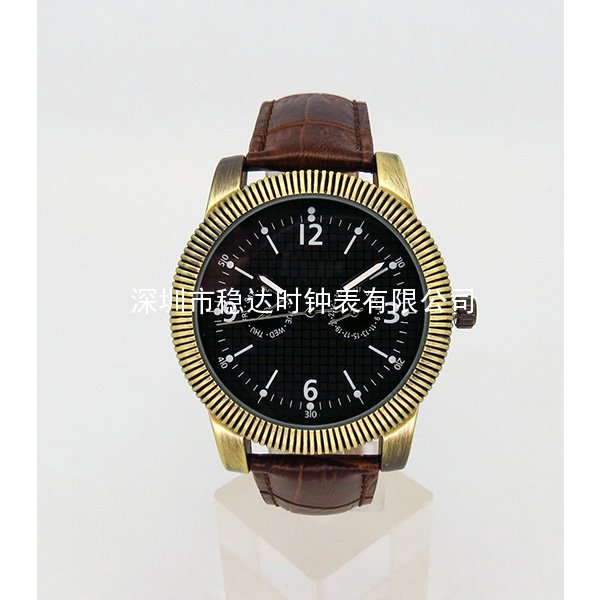 穩(wěn)達(dá)時(shí)男士商務(wù)禮品手表廠家