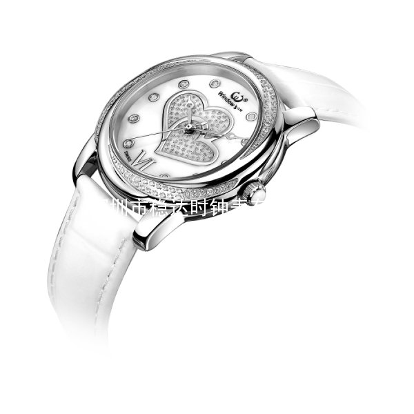 穩(wěn)達(dá)時(shí)女式時(shí)尚石英皮帶防水手表定制廠家