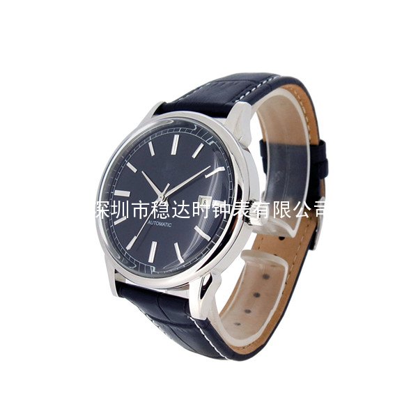 穩(wěn)達(dá)時(shí)簡約男士單歷不銹鋼禮品促銷手表定制