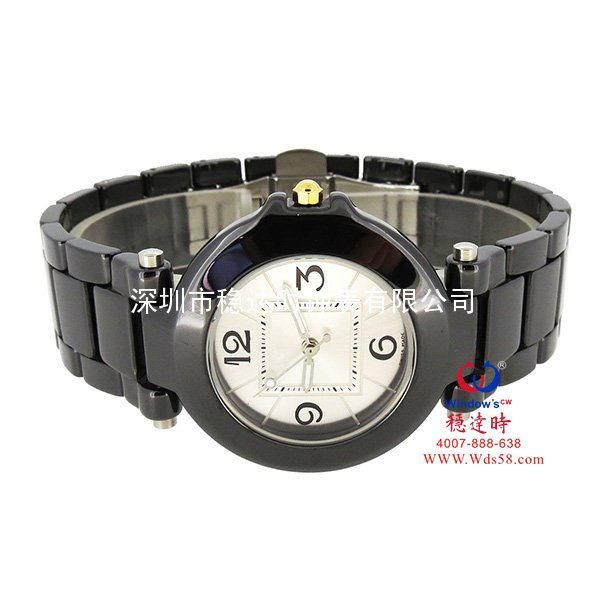 穩(wěn)達(dá)時(shí)時(shí)尚陶瓷表帶精品女士手表批發(fā)