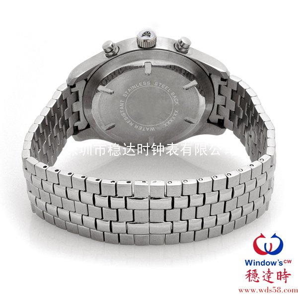 穩(wěn)達(dá)時(shí)套裝不銹鋼男士商務(wù)手表定制