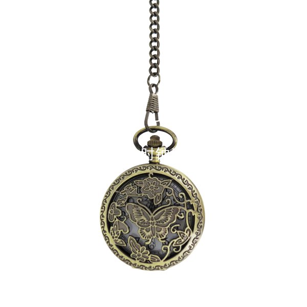 穩(wěn)達(dá)時(shí)蝴蝶花懷表廠家批發(fā)廠家直銷