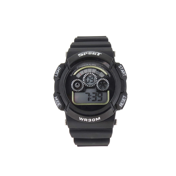 穩(wěn)達(dá)時(shí)多功能塑膠電子手表定制工廠