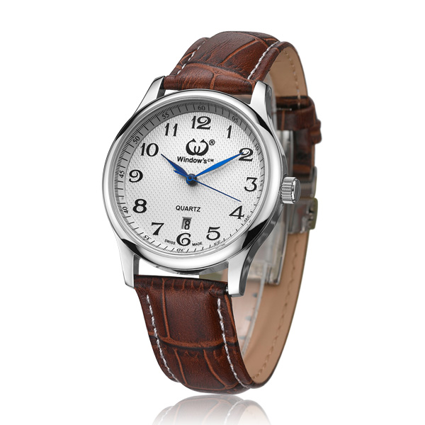 穩(wěn)達(dá)時(shí)經(jīng)典男裝不銹鋼商務(wù)手表定制廠家