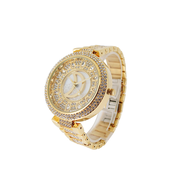 鑲鉆女士禮品手表定做廠家