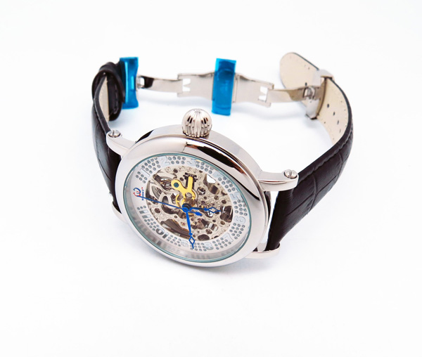 專業(yè)定制全自動(dòng)鏤空男士機(jī)械商務(wù)禮品手表批發(fā)【穩(wěn)達(dá)時(shí)鐘表】