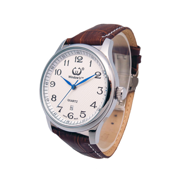 手表定制廠家供應(yīng)經(jīng)典男裝不銹鋼商務(wù)手表定制【穩(wěn)達(dá)時(shí)鐘表】