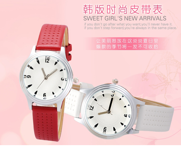 合金女士學生禮品手表批發(fā)廠家直銷【穩(wěn)達時鐘表】