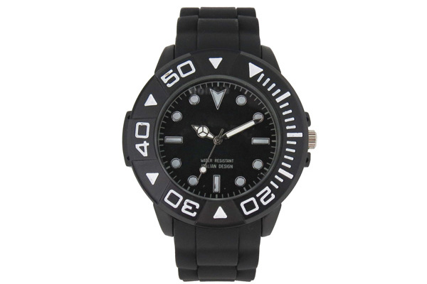 酷炫純黑運動款型&mdash;電子表廠穩(wěn)達時出品