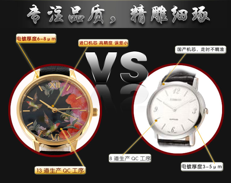 1對1設(shè)計服務(wù) 高端手表定制廠家花紋表定制_穩(wěn)達(dá)時