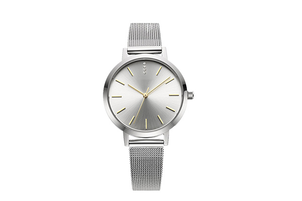 不銹鋼材質(zhì) 中性風(fēng)腕表 穩(wěn)達(dá)時批量定制款式