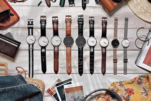 穩(wěn)達(dá)時(shí)精美時(shí)尚皮帶手表廠(chǎng)家定制加工