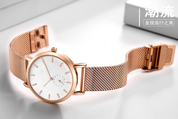 簡約時尚腕表網(wǎng)帶元素熱銷單品