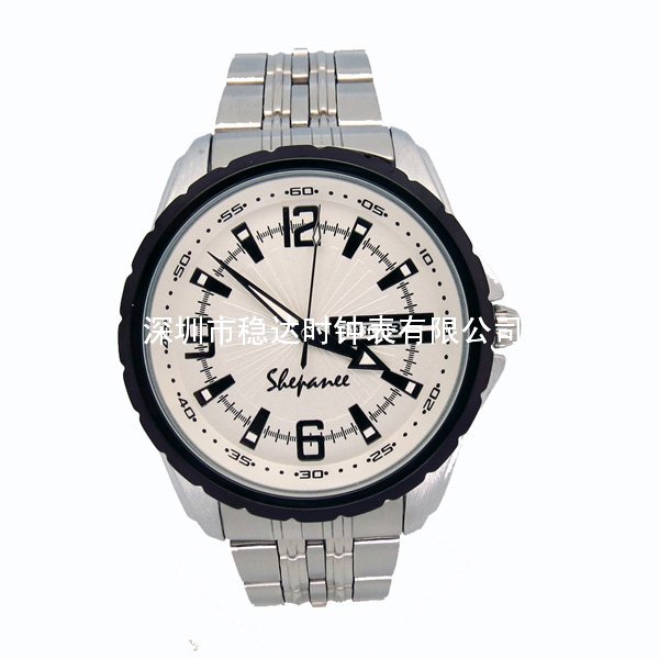 多功能全不銹鋼男士商務(wù)禮品手表定做